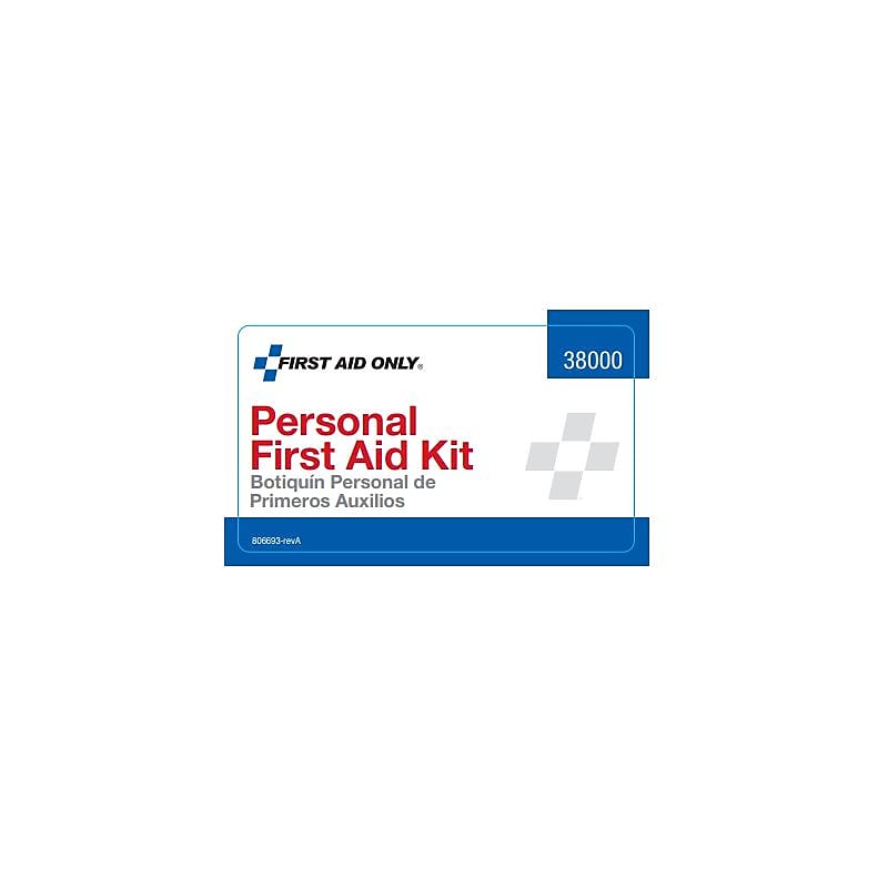 First Aid Only Personal First Aid Kit, Plastic Case, 37 Pieces (ACM38000) image 1