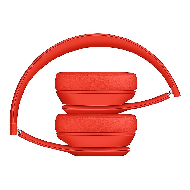 Beats Solo3 Wireless Bluetooth Stereo Headphones, Citrus Red (MX472LL/A) image 1