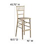 Flash Furniture Gold Wood Chiavari Barstool (XACHBARGO)~#|#~sp112115469_sc7