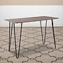Flash Furniture Oak Park Collection Console Table, Driftwood (NANJH1702)~#|#~sp112115686_sc7