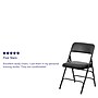 Flash Furniture HERCULES Series Vinyl Folding Chair, Black, 2/Pack (2HAMC309AVBK)~#|#~sp112116887_sc7