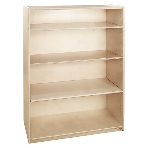 Wood Designs Bookshelf with Adjustable Shelves, 49"H (12900AJ) at Staples
