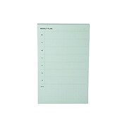 Noted by Post-it® Brand, Green Weekly Planner Pad, 4.9" x 7.7", 100 Sheets/Pad, 1 Pad/Pack (NTD-58-GRN)