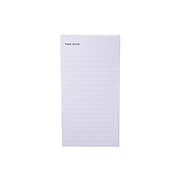 Noted by Post-it® Brand, Grey Lined List Notes, 2.9" x 5.7", 100 Sheets/Pad, 1 Pad/Pack (NTD-36-GRY)