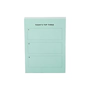 Noted by Post-it® Brand, Turquoise Top 3 Notes,  3" x 4", 100 Sheets/Pad, 1 Pad/Pack (NTD-34-TQ)