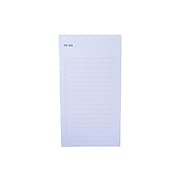 Noted by Post-it® Brand, Blue Lined List Notes, 2.9" x 5.7", 100 Sheets/Pad, 1 Pad/Pack (NTD-36-BLU)