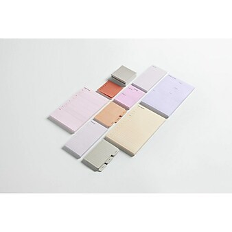 Noted by Post-it® Brand, Peach Tab Notes, 3 in. x 4 in., 90 Sheets/Pad, 1 Pad/Pack (NTD-TAB-PCH)