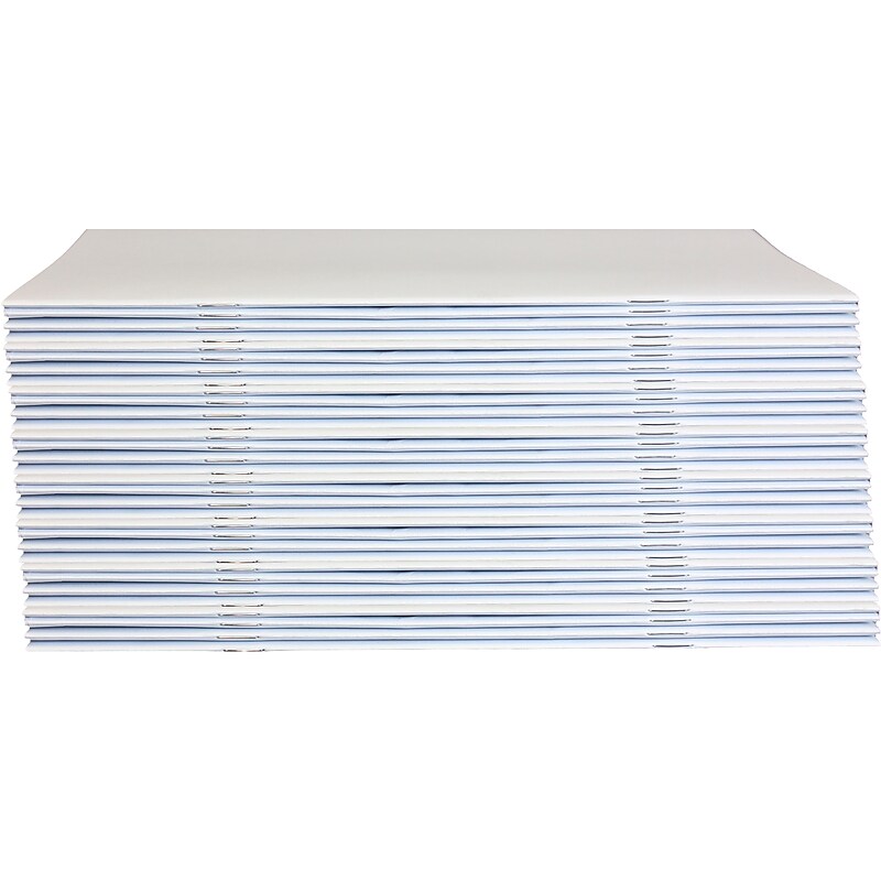Flipside 8.5" x 11" Stapled Sketch Book, 14 Sheets, 24/Pack (BK824) image 1