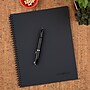Cambridge 1-Subject Professional Notebooks, 8.5" x 11", Wide Ruled, 80 Sheets, Black (06064)~#|#~sp112221843_sc7