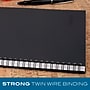 Cambridge 1-Subject Professional Notebooks, 8.5" x 11", Wide Ruled, 80 Sheets, Black (06064)~#|#~sp112221846_sc7