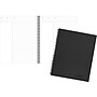 Cambridge 1-Subject Professional Notebooks, 8.5" x 11", Wide Ruled, 80 Sheets, Black (06064)~#|#~sp112221848_sc7