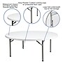 Flash Furniture Elon Folding Table, 71" x 71", Granite White (DADYCZ180RGW)~#|#~sp112222432_sc7
