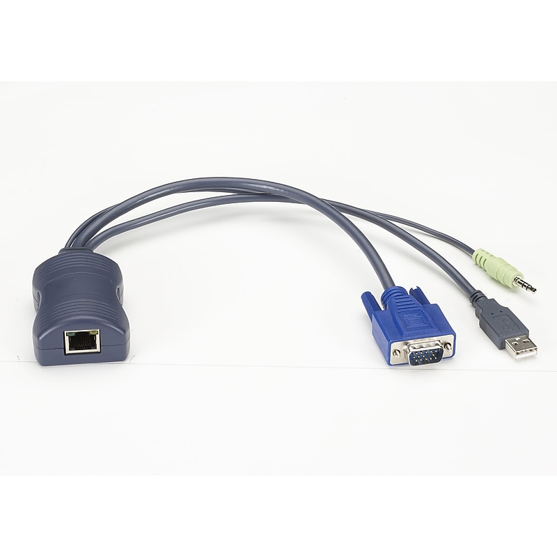 Black Box CX Series Server Access Module, VGA, USB with Audio (KV1403A) image 1