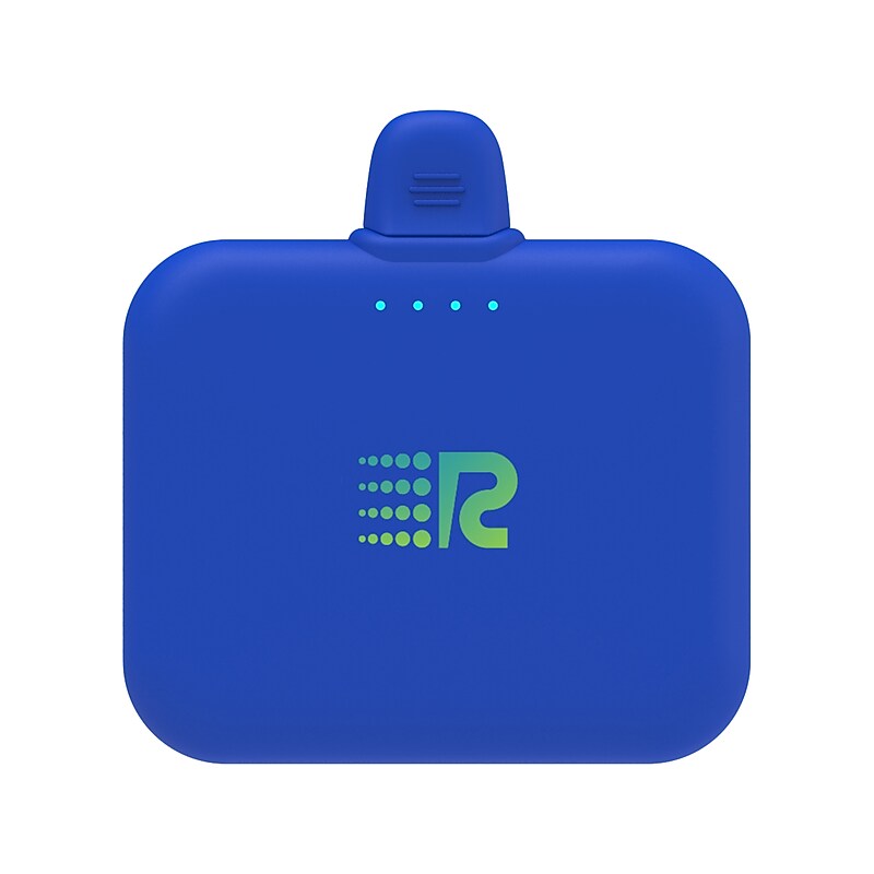 Rush Charge Air USB-C Power Bank, 2500mAh, Blue (RC25-C-G2-BLUE) image 1
