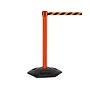 Queue Solutions WeatherMaster 250 2" Orange Nylon Crowd Control Belt Barrier, Red - NO ENTRY (WMR250O-RWN110)~#|#~sp112403660_sc7