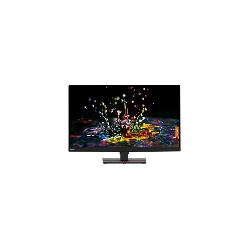 Lenovo ThinkVision 31.5" 4K Ultra HD LED Monitor, 60Hz, Black (62A2GAR2US) image 1