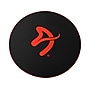 Arozzi Zona Hard Floor Chair Mat, 47.64" Dia., Black/Red (AZ-ZONA-PAD-BR)~#|#~sp112495527_sc7