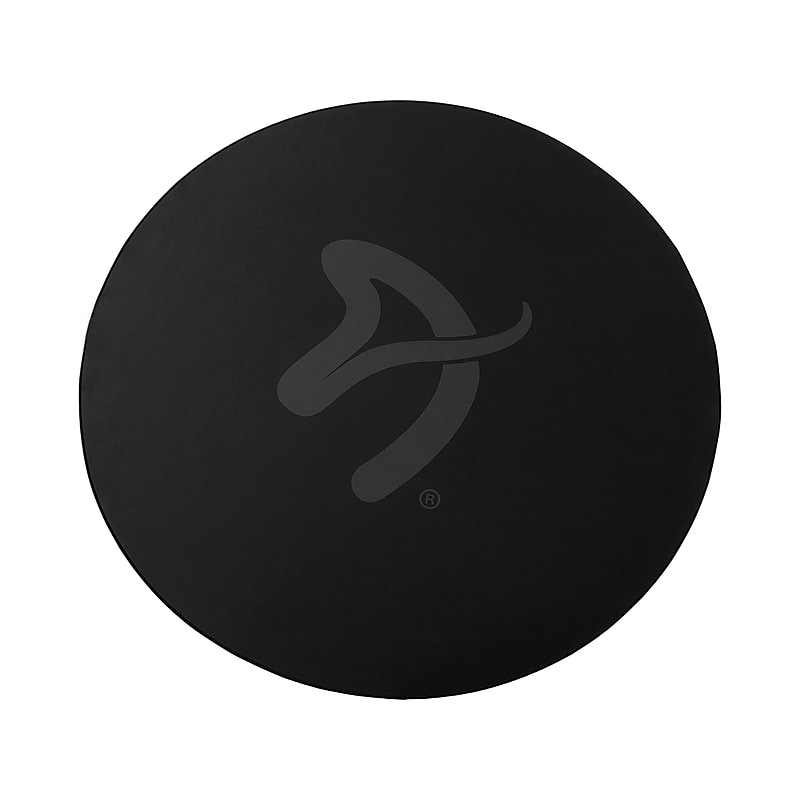 Arozzi Zona Hard Floor Chair Mat, 47.64" Dia., Black/Gray (AZ-ZONA-PAD-BG) image 1