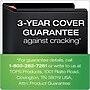 Cardinal XtraLife ClearVue 3" 3-Ring Non-View Binders, D-Ring, Black (26331)~#|#~sp112495853_sc7
