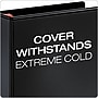 Cardinal XtraLife ClearVue Heavy Duty 1 1/2" 3-Ring View Binders, D-Ring, Black (26311)~#|#~sp112495861_sc7