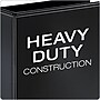 Cardinal Premier Heavy Duty 3" 3-Ring View Binders, D-Ring, Black (10331)~#|#~sp112496066_sc7