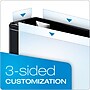 Cardinal Premier Heavy Duty 3" 3-Ring View Binders, D-Ring, Black (10331)~#|#~sp112496068_sc7