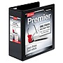 Cardinal Heavy Duty 4" 3-Ring View Binders, D-Ring, Black (10341)~#|#~sp112496070_sc7