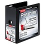 Cardinal Premier Easy Open ClearVue 5" 3-Ring View Binders, D-Ring, Black (10351)~#|#~sp112496076_sc7