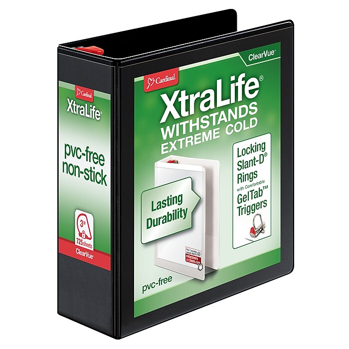 Amazon.com : Cardinal® Slant-D® Ring 11