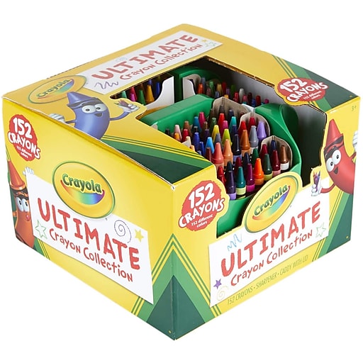 Printed Crayon Boxes - Set of 4