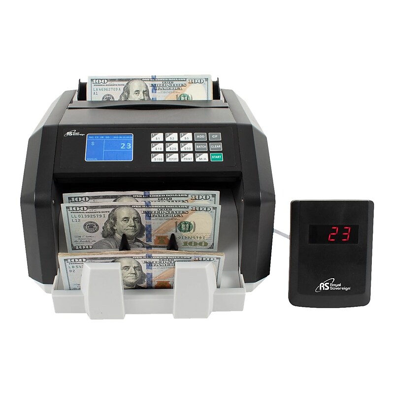 Nadex Coins Bill Counter, Black (RBC-ES250) image 1