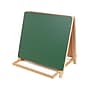 Flipside Tabletop Easel, 18.5", White/Green/Wood, Assorted Materials (17305)~#|#~sp112853337_sc7