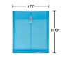 Jam Paper Plastic File Pocket, Letter Size, Assorted, 6/Pack (118B1assrtd)~#|#~sp112937285_sc7