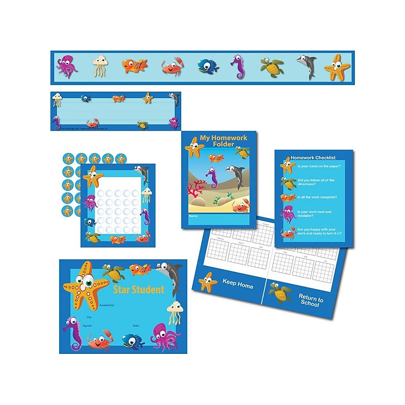 Flipside Under the Sea Award Combo Pack, Multicolor (USS101) image 1