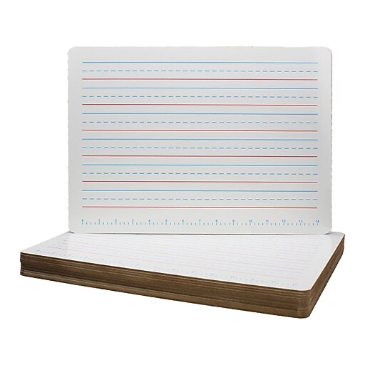 Flipside Primary Handwriting DryErase Mobile Whiteboard, 11" x 16" 12