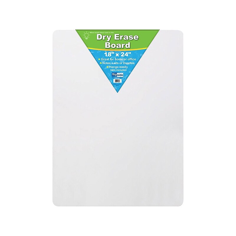 Flipside Two-Sided Dry-Erase Whiteboard, 2' x 1.5', 6/Pack (20685) image 1