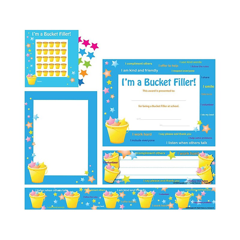 Flipside Bucket Filler Combo Pack, Multicolor, 6 Pieces/Pack (BFS100) image 1
