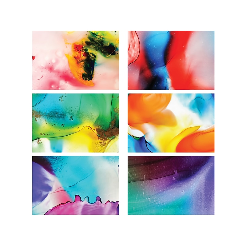 Better Office Cards with Envelopes, 4" x 6", Multicolor, 100/Pack (64572) image 1