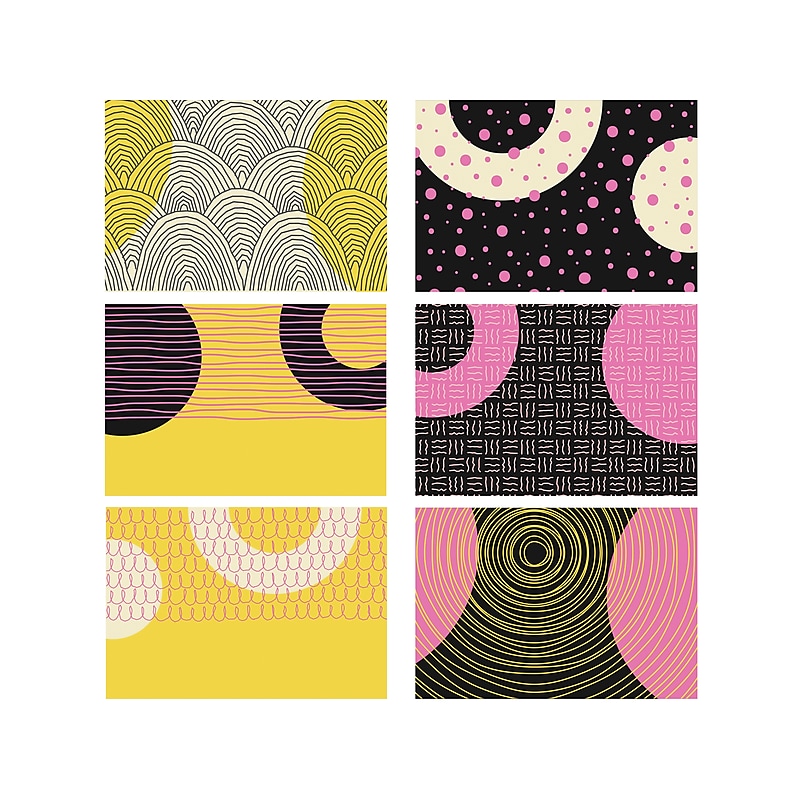 Better Office Cards with Envelopes, 4" x 6", Multicolor, 100/Pack (64573) image 1