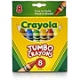 Crayola Jumbo Kid's Crayons, Assorted Colors, 8/Box (52-0389)~#|#~sp113029147_sc7