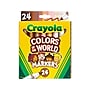 Crayola Colors of the World Permanent Markers, Broad, Assorted Colors, 24/Pack (58-7802)~#|#~sp113032620_sc7