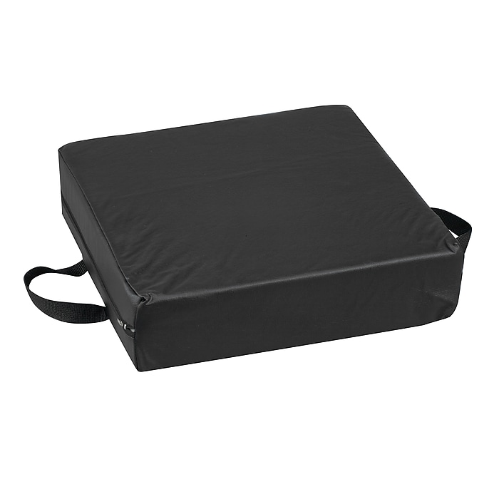 DMI Deluxe Foam Seat Cushion, Black (513-8884-0200) | Staples