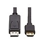 Tripp Lite P582-015-4K6AE 15' DisplayPort/HDMI Audio/Video Cable, Black~#|#~sp113118495_sc7
