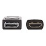 Tripp Lite P582-015-4K6AE 15' DisplayPort/HDMI Audio/Video Cable, Black~#|#~sp113118496_sc7