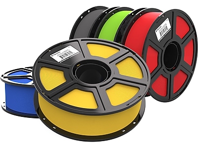 Makerbot Sketch PLA Filament Spools for Makerbot Sketch 3D printer, Assorted Colors, 5/Pack (900-0055A) Sansujyuku sansujyuku.com
