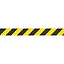Queue Solutions WeatherMaster 250 2" Orange Nylon Crowd Control Belt Barrier, Yellow/Black (WMR250O-YB110)~#|#~sp113122146_sc7