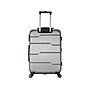 DUKAP Rodez 23.75" Hardside Suitcase, 4-Wheeled Spinner, TSA Checkpoint Friendly, Silver (DKROD00M-COA)~#|#~sp113122255_sc7