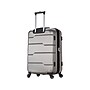 DUKAP Rodez 23.75" Hardside Suitcase, 4-Wheeled Spinner, TSA Checkpoint Friendly, Silver (DKROD00M-COA)~#|#~sp113122256_sc7