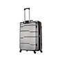 DUKAP Rodez 28" Hardside Suitcase, 4-Wheeled Spinner, TSA Checkpoint Friendly, Silver (DKROD00L-COA)~#|#~sp113122262_sc7