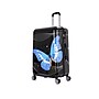InUSA Hardside Butterfly Suitcase, 4-Wheeled Spinner, TSA Checkpoint Friendly, Black Butterfly (IUAPCSML-BBU)~#|#~sp113122270_sc7